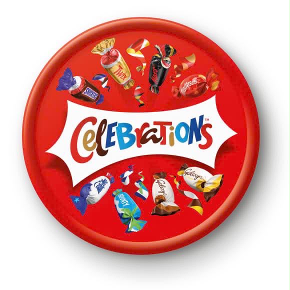 Celebrations – 3 кутии × 500 г (1,5 кг) | Безплатна доставка